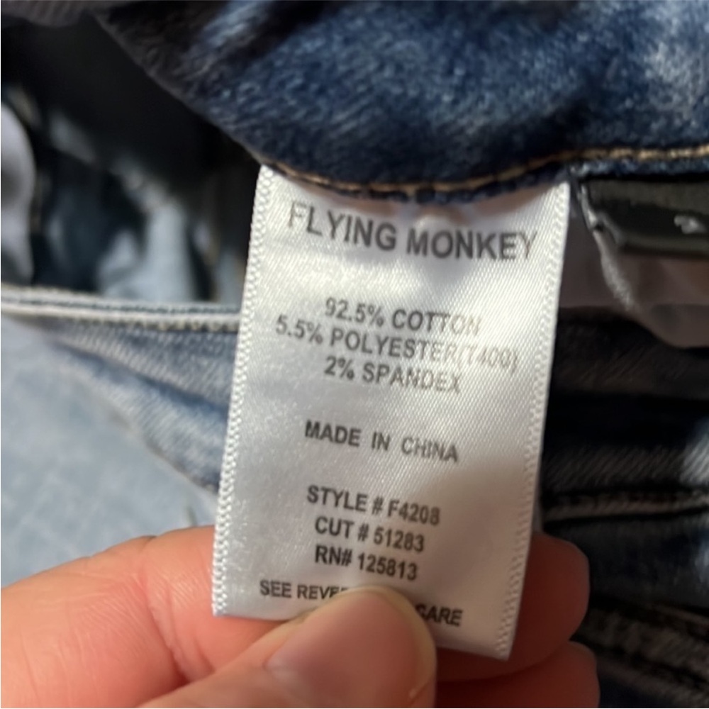 Flying Monkey Straight Jeans 24 - Picture 6 of 8